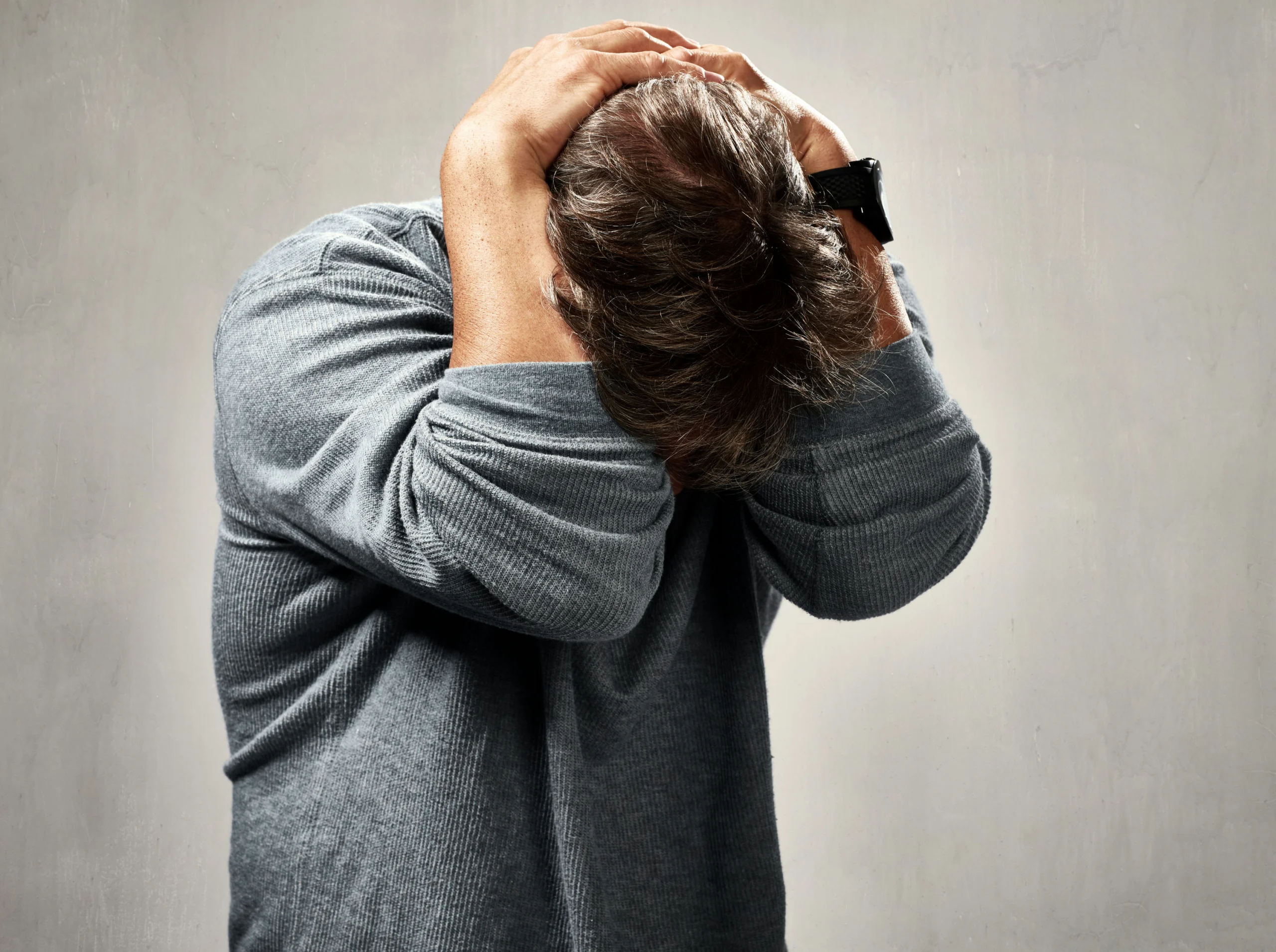 man facing challenges with a co-occurring mental health disorder