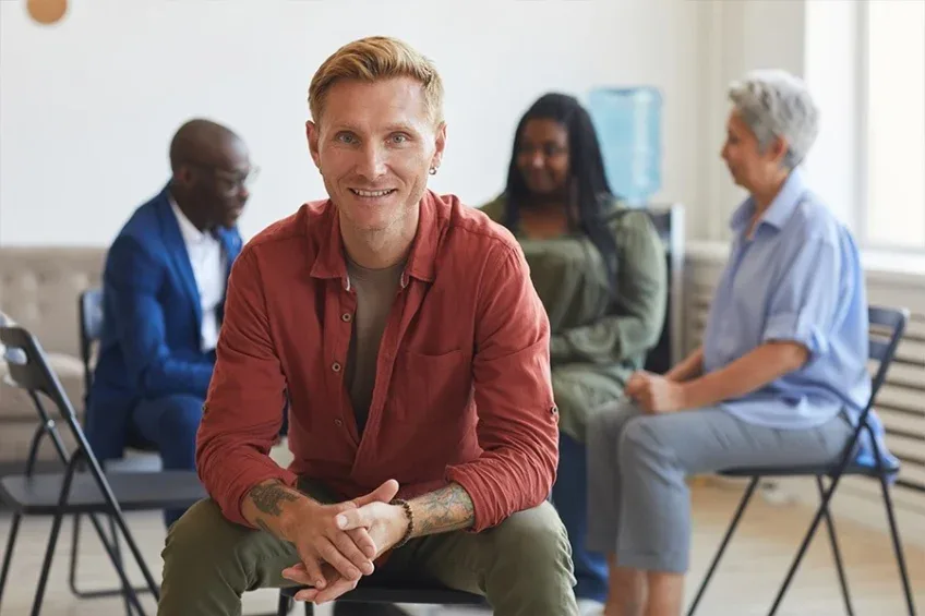 group session providing support for sober living in Los Angeles