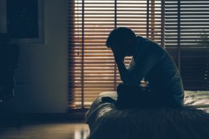 A man suffering form meth addiction