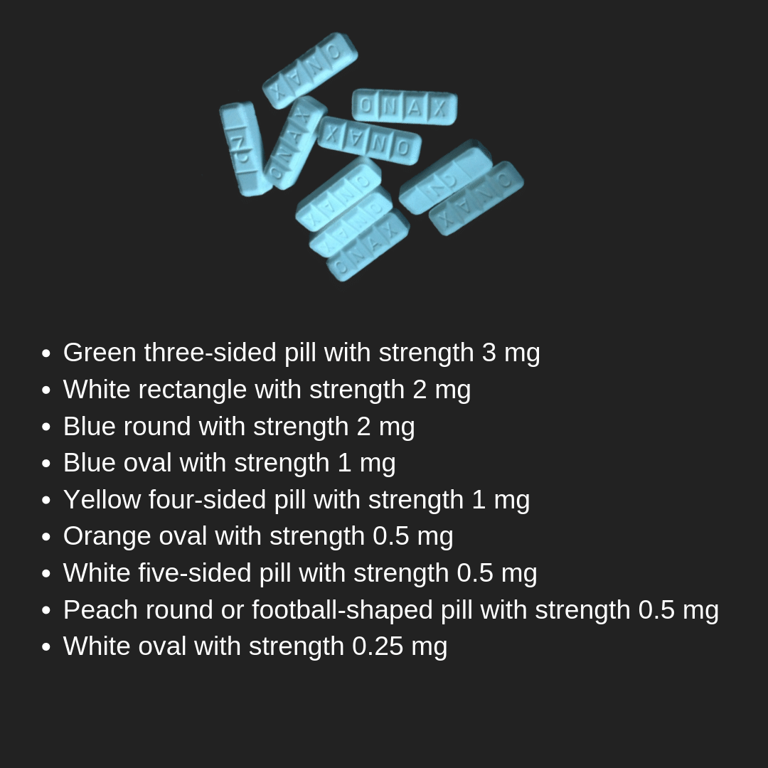 Xanax info graphics Westwind Recovery