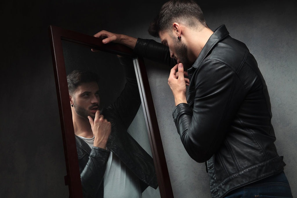 man who has a narcissistic personality disorder
