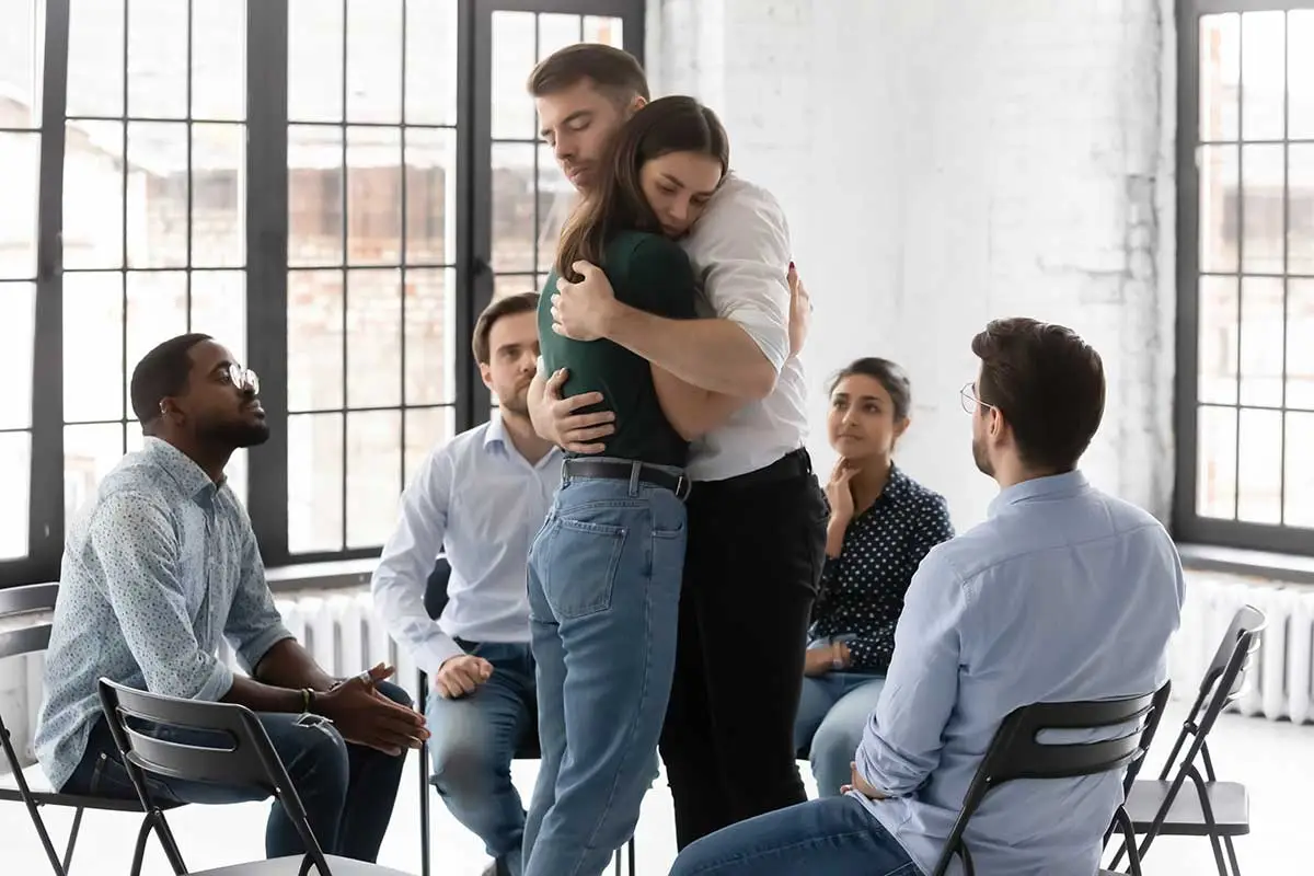 a person explores the different types of therapy